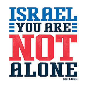 Israel you are not alone image